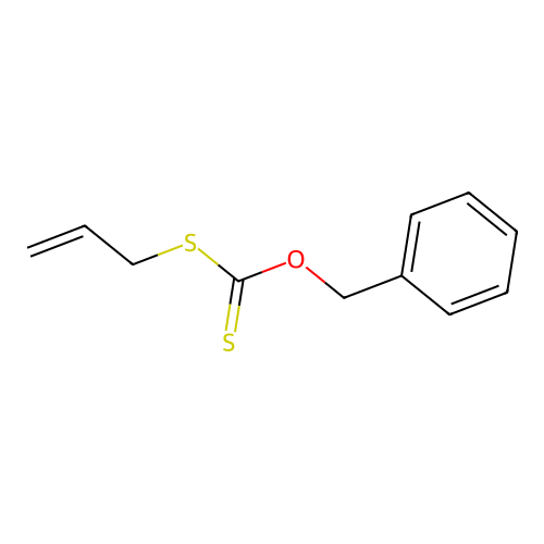 o-Benzyl s-prop-2-en-1-yl carbonodithioate structure