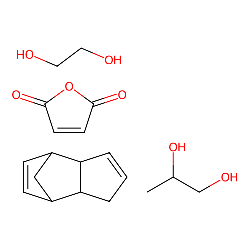 (C10-H12.C4-H2-O3.C3-H8-O2.C2-H6-O2)x- structure