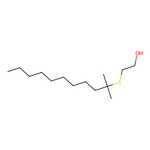 2-(tert-Dodecylthio)ethanol structure