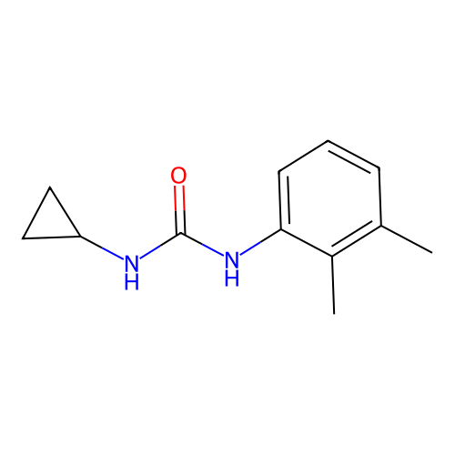 1-Cyclopropyl-3-(2,3-dimethylphenyl)urea structure