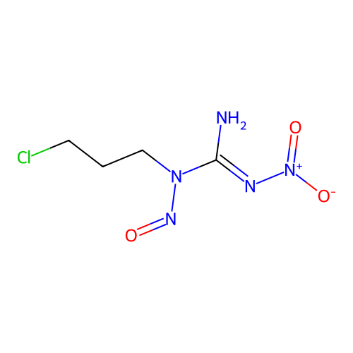 1-Nitroso-1-(3-chloropropyl)-3-nitroguanidine structure