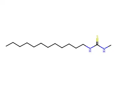 N-Dodecyl-N'-methylthiourea structure