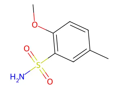2-Methoxy-5-methylbenzenesulfonamide structure