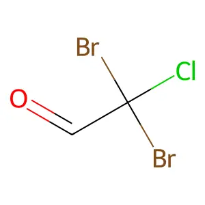 氯二溴乙醛 structure
