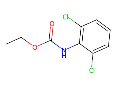 Ethyl (2,6-dichlorophenyl)carbamate structure