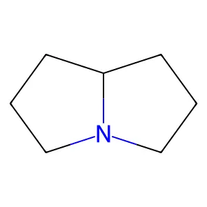 吡咯里西啶 structure
