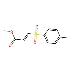 Methyl 3-[(4-methylphenyl)sulfonyl]acrylate structure