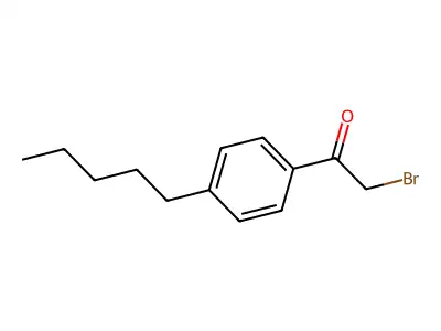 2-Bromo-1-(4-Pentylphenyl)Ethan-1-One structure