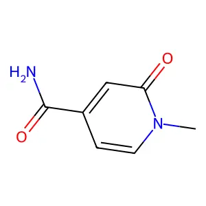 1-Methyl-2-oxo-1,2-dihydropyridine-4-carboxamide structure