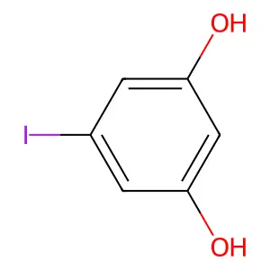 5-Iodobenzene-1,3-diol structure