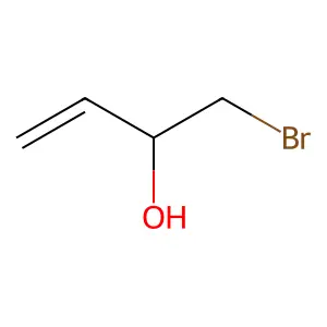 1-Bromobut-3-en-2-ol structure
