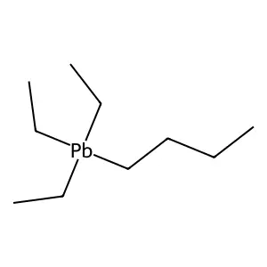 Butyltriethylplumbane structure