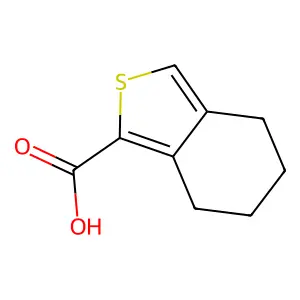 4,5,6,7-Tetrahydro-2-benzothiophene-1-carboxylic acid structure