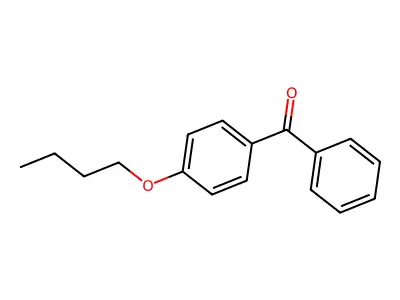 (4-Butoxyphenyl)(phenyl)methanone structure