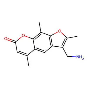 Aminomethyltrioxsalen structure