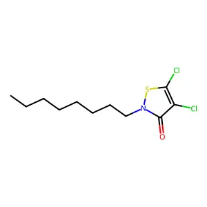 4,5-Dichloro-2-n-octyl-4-isothiazolin-3-one structure