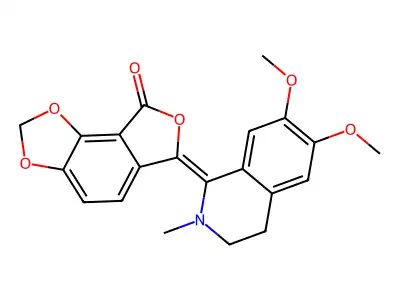 (6E)-6-(6,7-dimethoxy-2-methyl-3,4-dihydroisoquinolin-1-ylid structure
