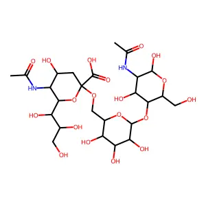 N-乙酰神经氨酸内酯 structure