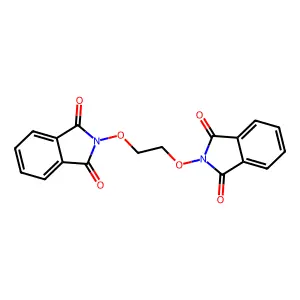N,N'-(Ethylenedioxy)diphthalimide structure
