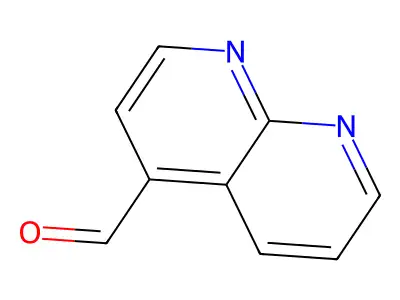 1,8-Naphthyridine-4-carbaldehyde structure