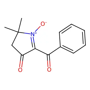 2-Benzoyl-5,5-dimethyl-1-oxo-4,5-dihydro-3H-1lambda~5~-pyrrol-3-one structure
