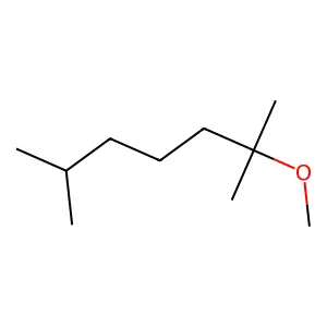 Heptane, 2-methoxy-2,6-dimethyl- structure