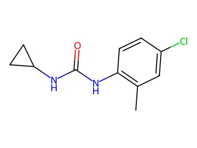 1-(4-Chloro-2-methylphenyl)-3-cyclopropylurea structure