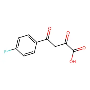 4-(4-Fluorophenyl)-2,4-dioxobutanoic acid structure