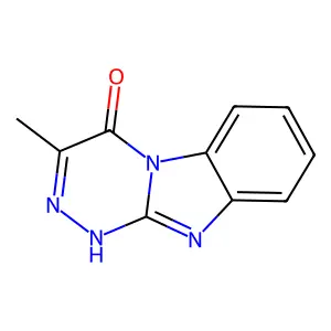 3-Methyl-[1,2,4]triazino[4,3-a]benzimidazol-4(1H)-one structure