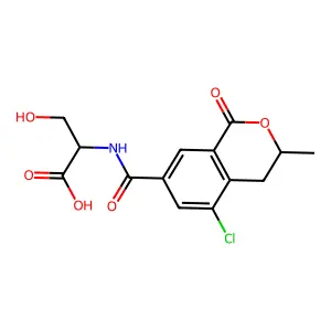 C14H14ClNO6 structure