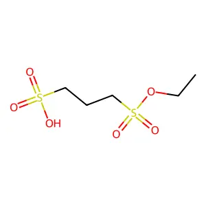 1,3-丙二磺酸单乙酯 structure