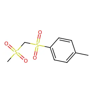 (Methylsulfonyl)(p-tolylsulfonyl)methane structure