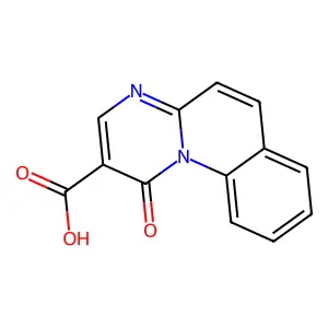 1-Oxo-1H-pyrimido[1,2-a]quinoline-2-carboxylic acid structure