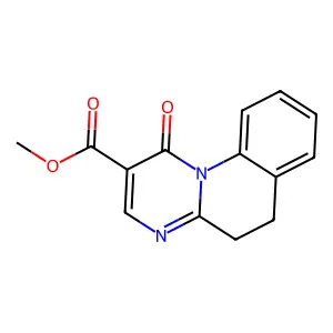 1H-Pyrimido[1,2-a]quinoline-2-carboxylic acid, 5,6-dihydro-1-oxo-, methyl ester structure