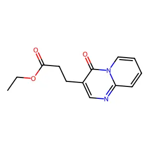 4H-Pyrido[1,2-a]pyrimidine-3-propanoic acid, 4-oxo-, ethyl ester structure