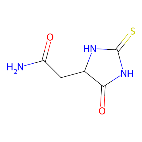 2-Thioxo-imidazolidin-4-one-5-acetamide structure