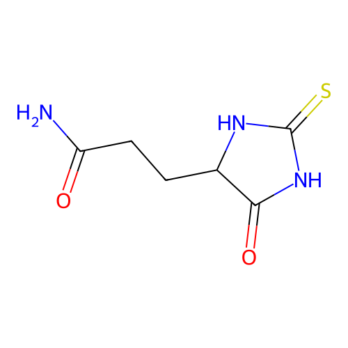 2-Thioxo-imidazolidin-4-one-5-propanamide structure