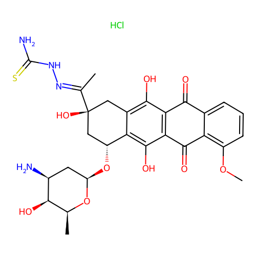 C28H32N4O9S.ClH structure