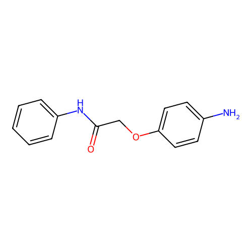 2-(4-aminophenoxy)-N-phenylacetamide structure