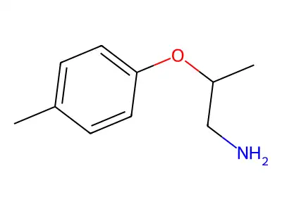 2-(4-Methylphenoxy)propylamine structure