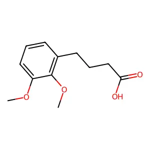 4-(2,3-Dimethoxyphenyl)butanoic acid structure