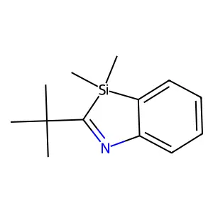 2-tert-Butyl-3,3-dimethyl-3H-1,3-benzazasilole structure