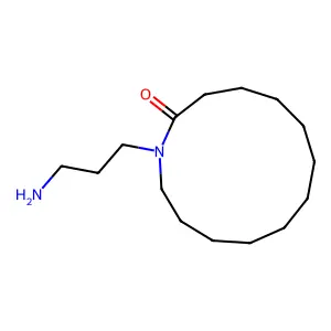 1-(3-Aminopropyl)azacyclotridecan-2-one structure