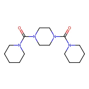 1,4-Bis(piperidine-1-carbonyl)piperazine structure