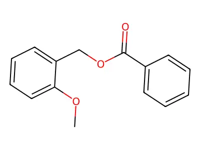 2-Methoxybenzyl Benzoate structure