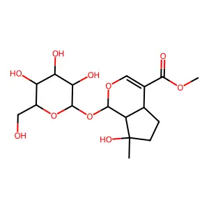 Mussaenoside structure