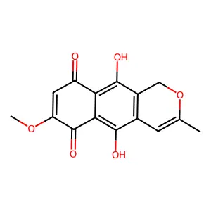 Anhydrofusarubin structure