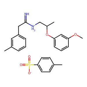 Xylamidine Tosylate Anhydrous structure