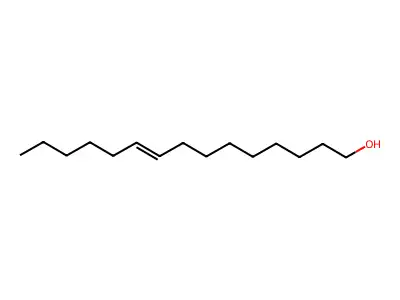 9-Pentadecen-1-ol structure