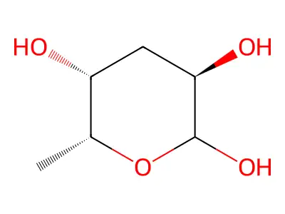 3,6-Dideoxyhexopyranose structure